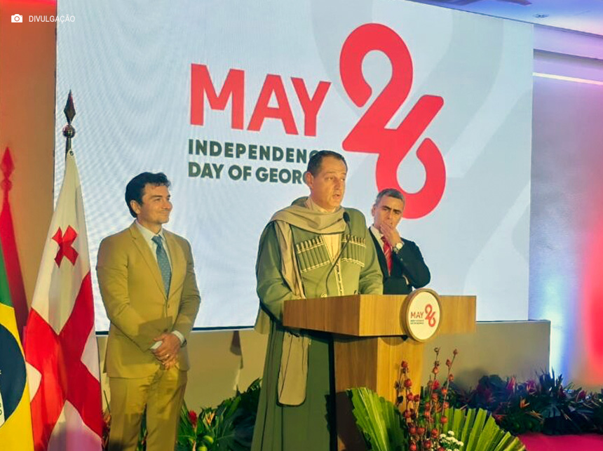 Celebração do Dia Nacional da Geórgia: Embaixada Recebe o Ministro do Turismo em Brasília