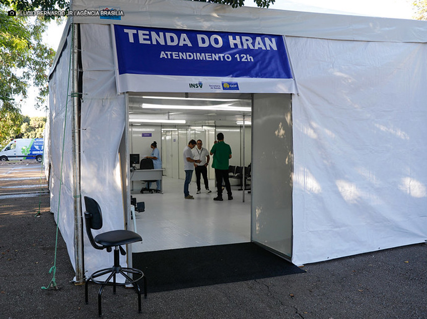 Novas tendas chegam a 20,7 mil atendimentos a pacientes com dengue