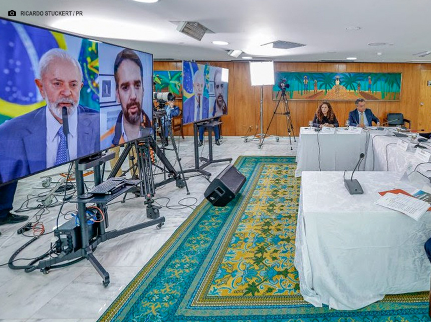 Lula anuncia suspensão da dívida do Rio Grande do Sul com a União, por três anos