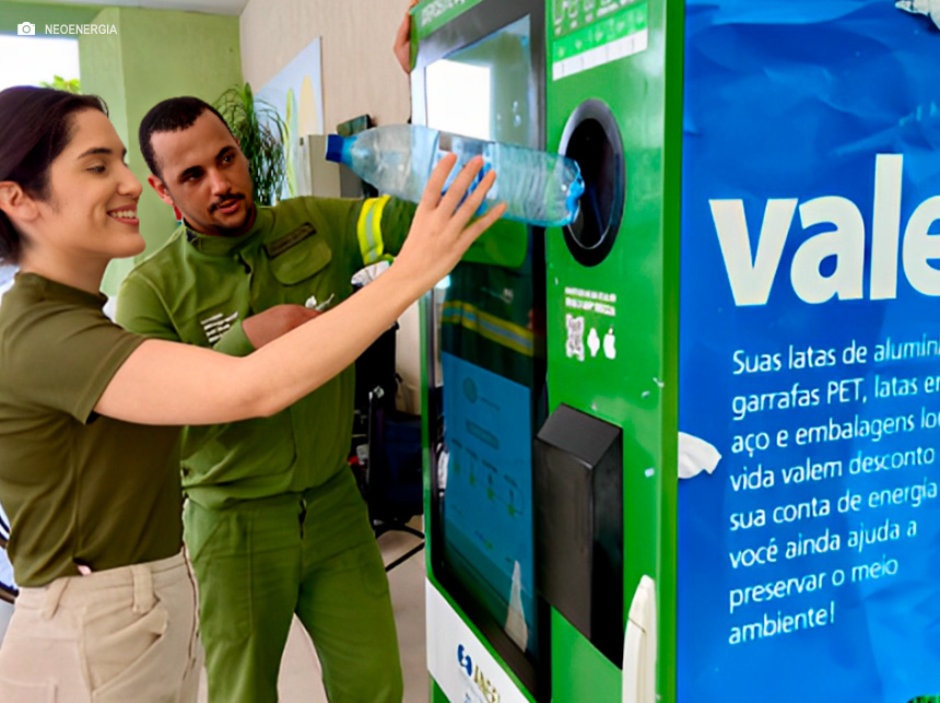 Brasilienses reciclam mais de 2,5 toneladas de resíduos sólidos e geram descontos na conta de luz