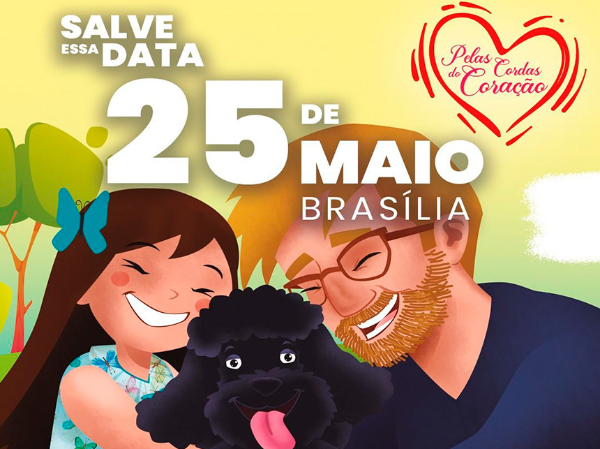 Brasília recebe lançamento de livro ‘Pelas Cordas do Coração’, do autor cearense Theognis Florentino