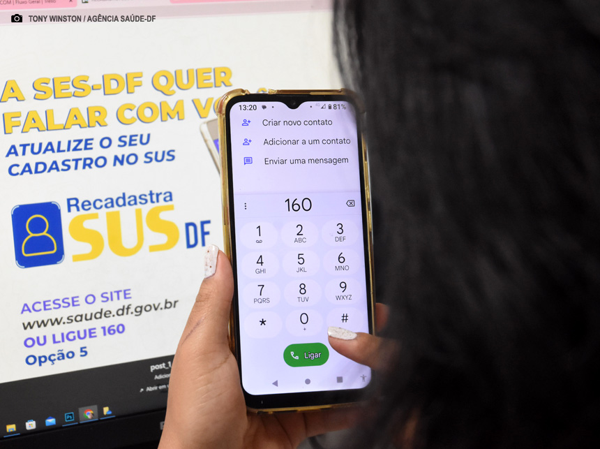 Mais de um milhão de usuários do DF precisam se recadastrar no SUS