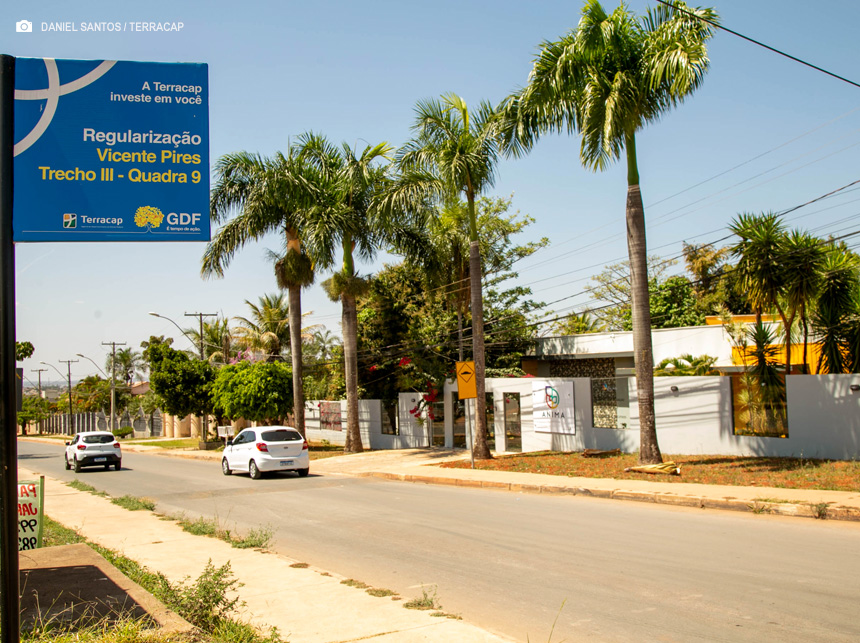 Terracap realiza chamamento para regularização de 287 imóveis em Vicente Pires