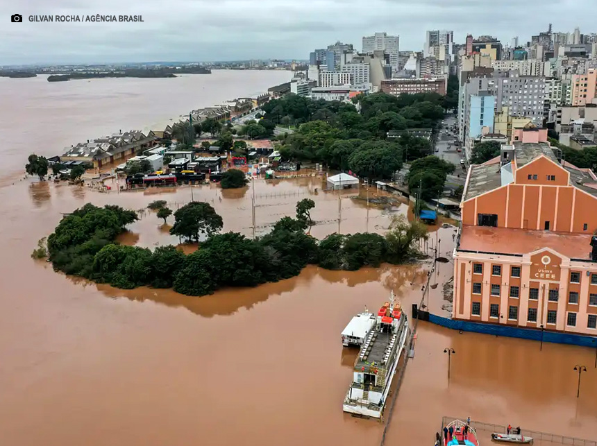 Com retorno de chuva forte no Rio Grande do Sul, população deve buscar áreas seguras