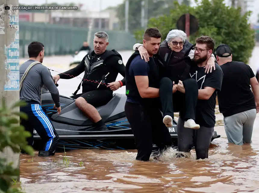 Ocupação urbana desordenada pode ter agravado situação do Rio Grande do Sul