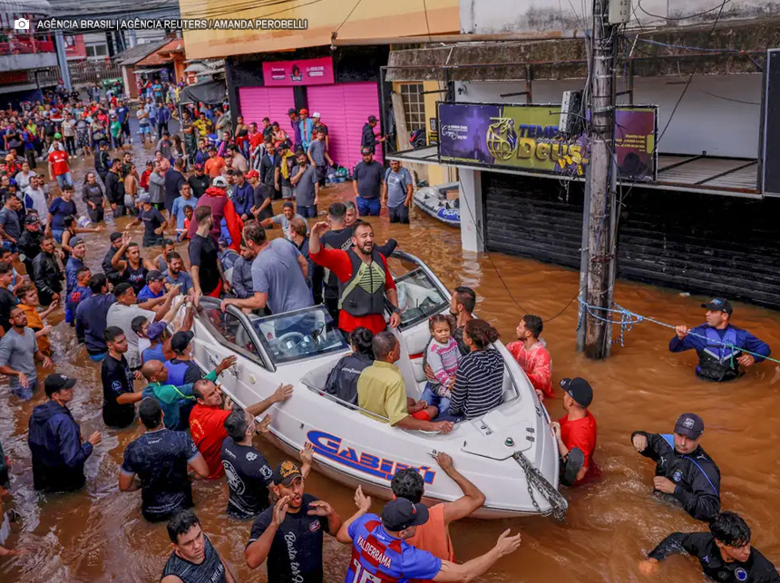Chuvas afetam 781 mil pessoas no Rio Grande do Sul e número de mortes sobem para 75