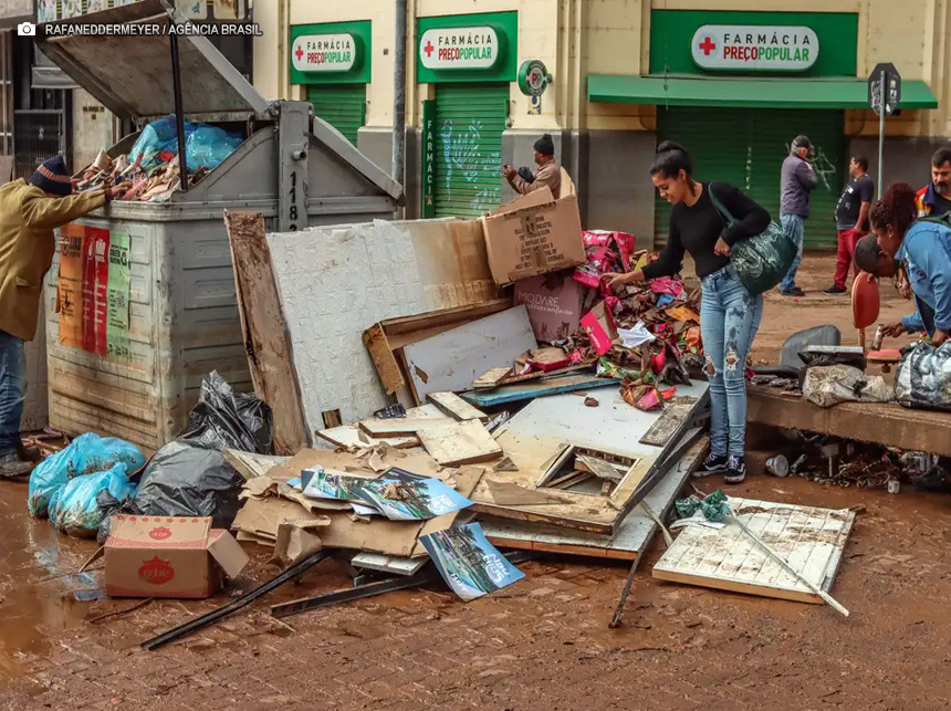 Sobe para 161 número de mortes por chuvas no Rio Grande do Sul