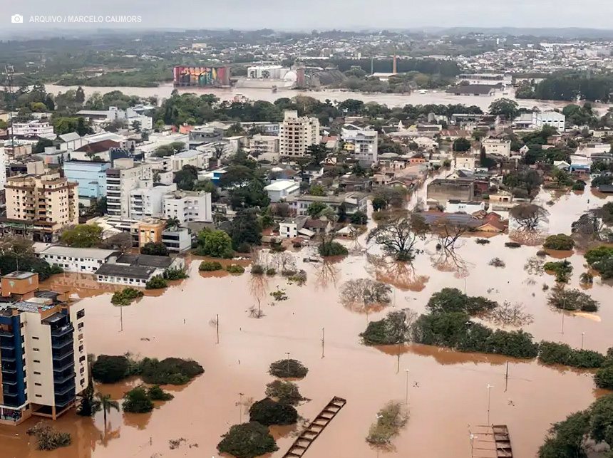 Chuvas no Rio Grande do Sul deixa 13 mortos em consequência de cheia de rios