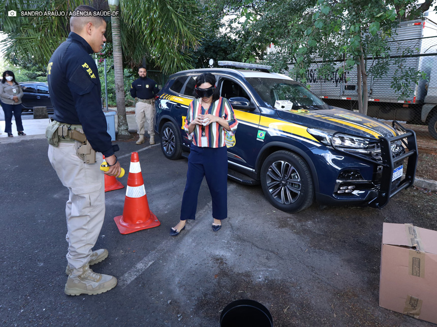 Maio Amarelo: Profissionais da Saúde participam de ação educativa visando à paz no trânsito