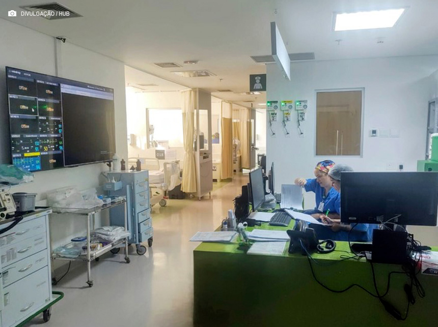 HUB abre 10 novos leitos de UTI pediátrica para reforço nos atendimentos infantis