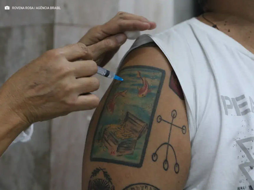 IBGE: quase 94% da população brasileira se vacinou contra covid-19