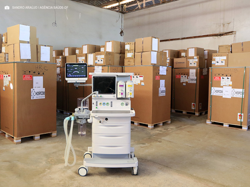 Saúde do DF deve ampliar número de cirurgias com entrega de novos aparelhos de anestesia