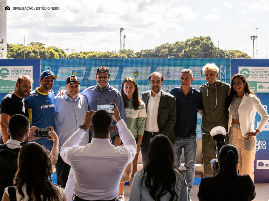 Brasília recebe torneio mundial de beach tennis até domingo (16)
