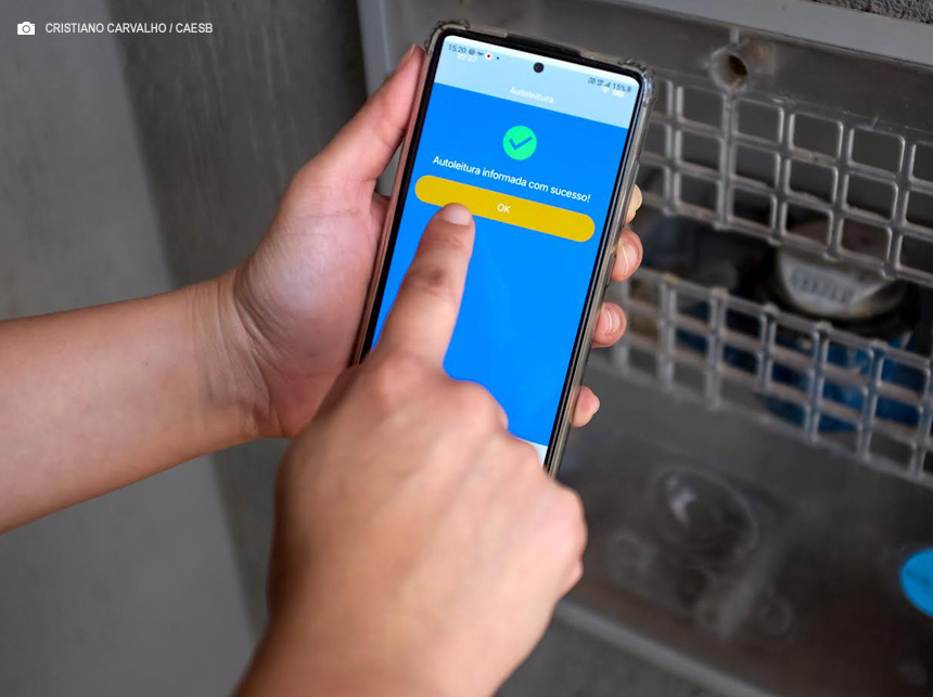 Autoleitura é opção para acompanhar conta e reduzir consumo de água