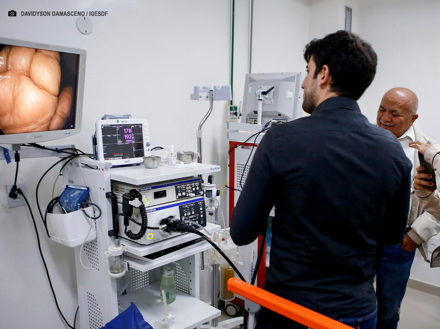 Vigilante elogia serviços do Hospital de Base do Distrito Federal em visita e anuncia Investimentos