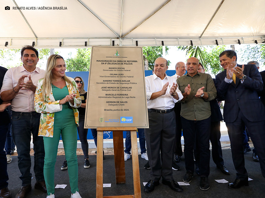 Delegacia do Lago Norte é entregue para a comunidade após ampla reforma