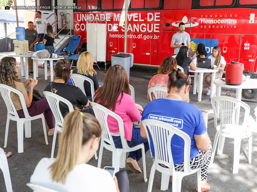 Parque da Cidade recebe campanha de doação de sangue nesta sexta (14)