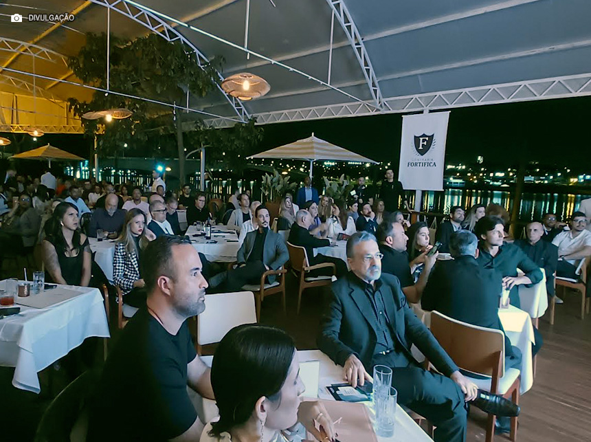 Fortifica realiza jantar exclusivo para empresários no Pontão do Lago Sul