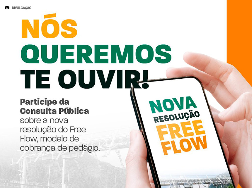 Senatran busca aprimorar regulação de free flow e lança consulta pública sobre proposta de nova resolução