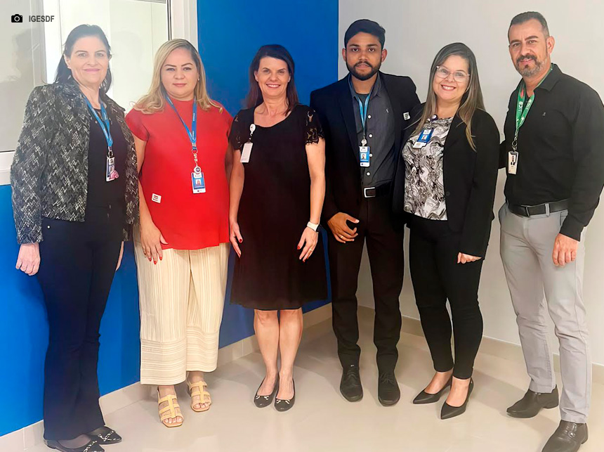 Ouvidoria do IGESDF realiza visita técnica ao Hospital da Criança de Brasília