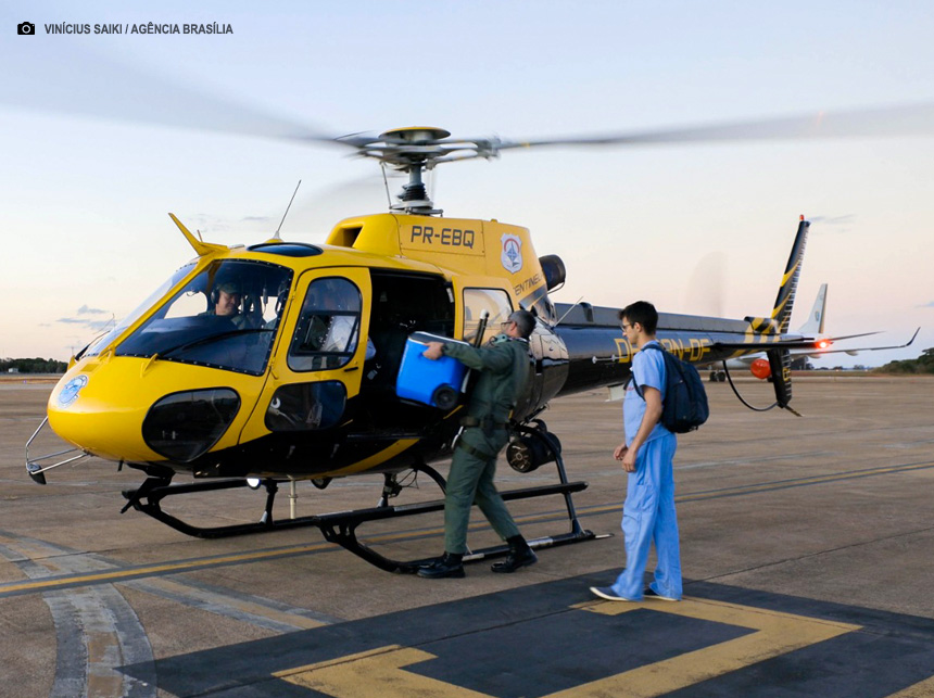 Transplante: Força-tarefa do GDF para transporte de órgãos ajuda a salvar mais uma vida