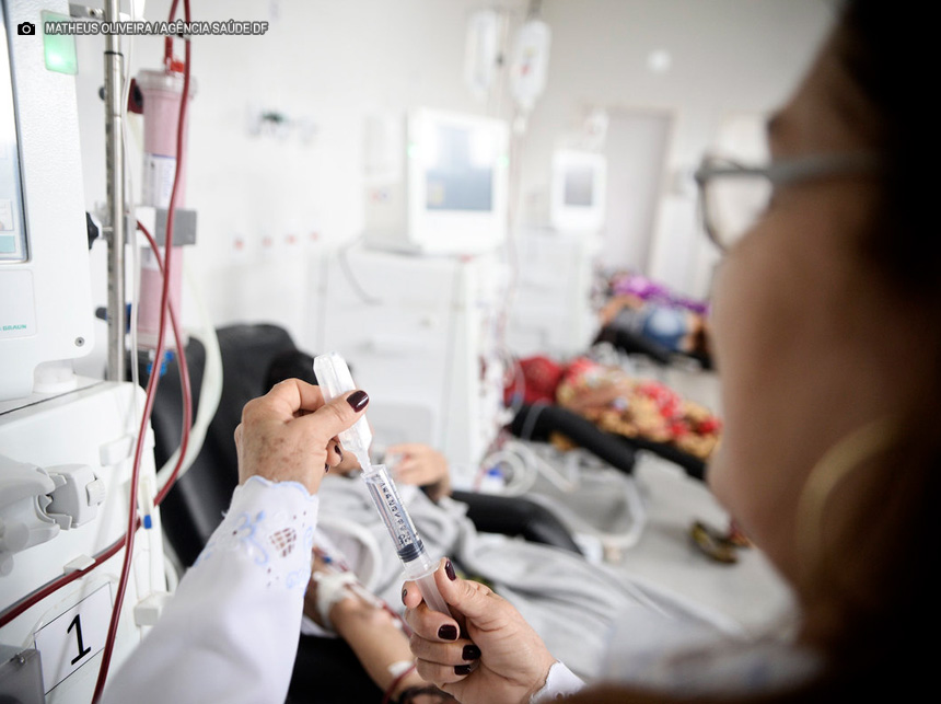Saúde do DF deve reduzir tempo de espera para hemodiálise