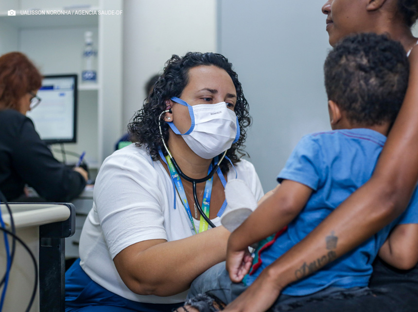 DF realiza mais de 360 mil atendimentos pediátricos ao longo de 2024