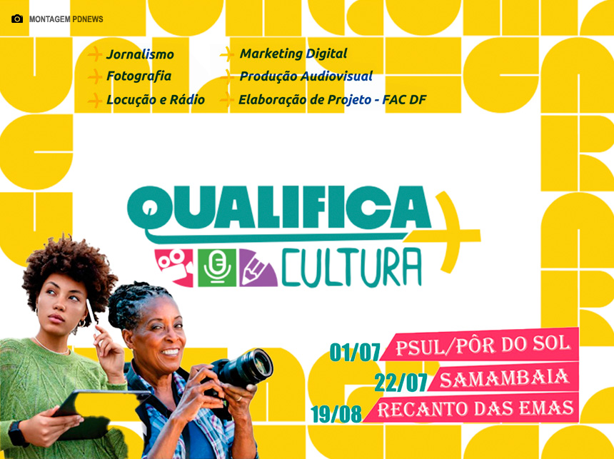 Qualifica + Cultura: Inscrições Abertas para Jornalismo, Fotografia, Produção Audiovisual e Mais!