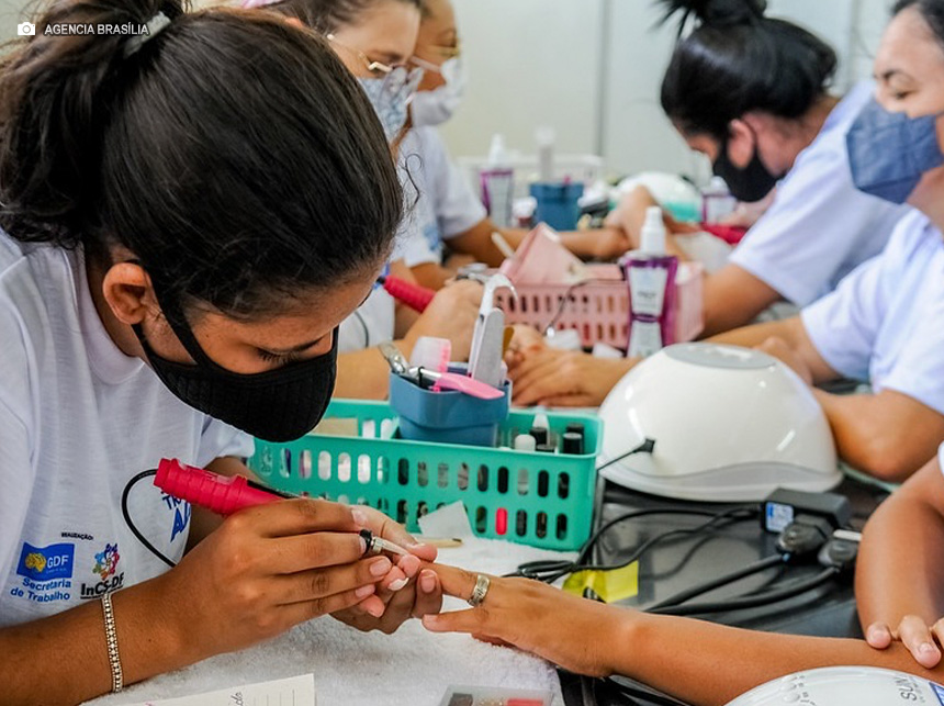 Programa Capacita Sol Nascente tem 60 vagas em cursos de qualificação profissional