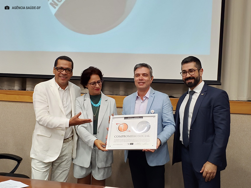 Instituição de saúde do DF é a primeira do País a receber selo “Racismo, aqui não!”