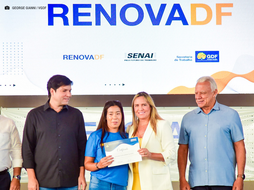 RenovaDF forma mais 1,1 mil alunos e chega a 20,6 mil profissionais qualificados desde 2021