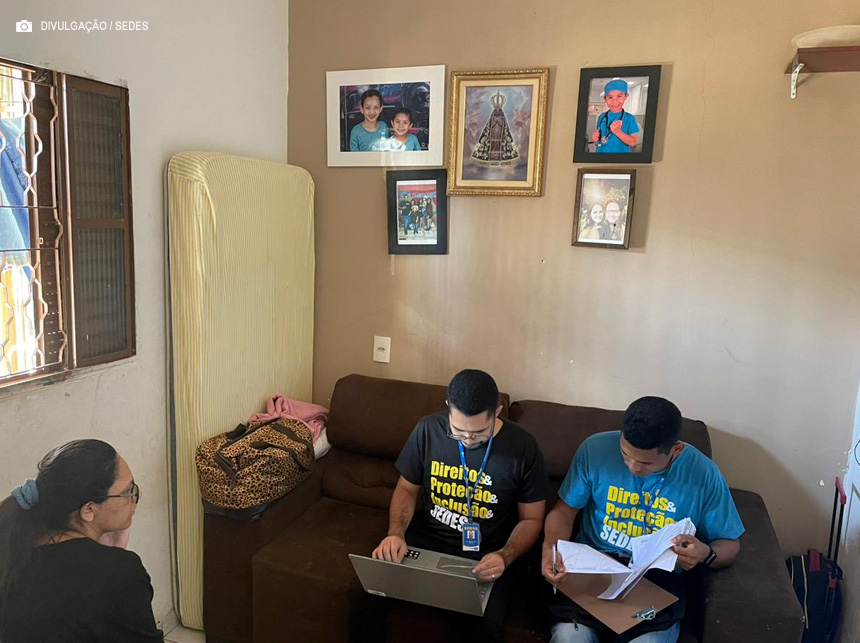 Central do Cadastro Único vai atualizar dados na casa dos beneficiários do Bolsa Família