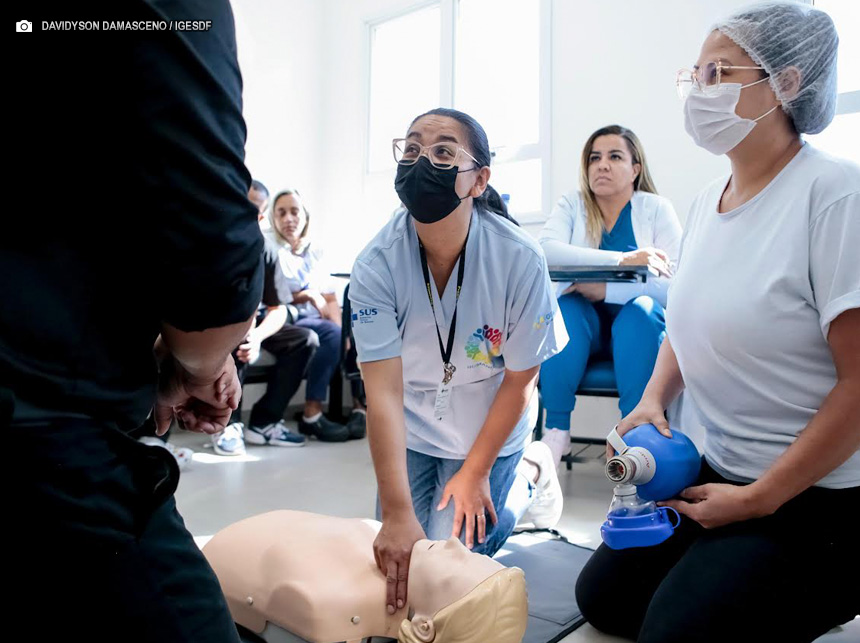 Ação de capacitação e reciclagem nas UPAs ajuda a salvar vidas