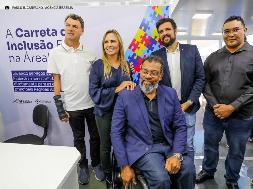 Carreta da Inclusão vai percorrer cinco RAs com serviços públicos para pessoas com deficiência