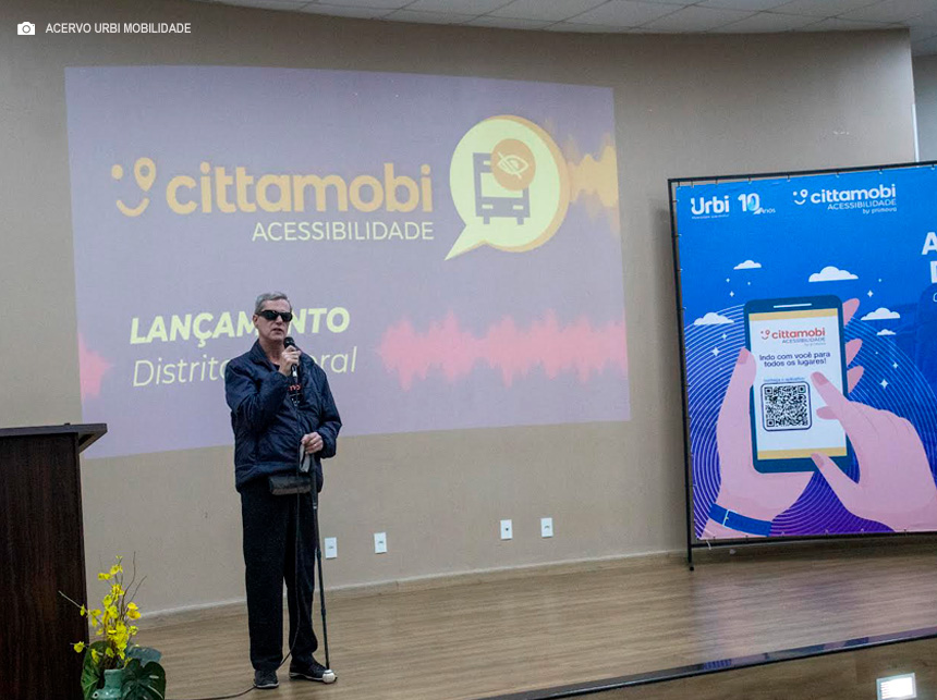 Brasília recebe o app Cittamobi Acessibilidade