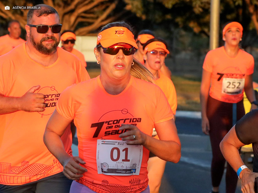 7ª Corrida de Olho na Saúde reúne 1,2 mil atletas e amadores no Eixo Monumental