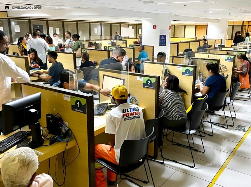 Núcleo de Defesa da Saúde da DPDF realiza mais de 27 mil atendimentos no 1º semestre