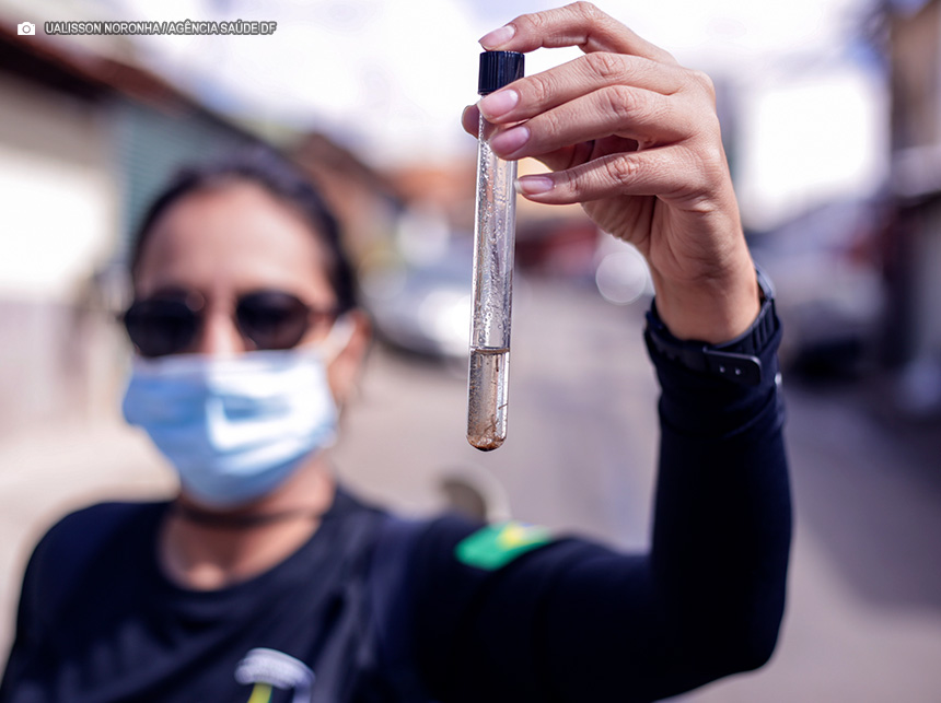 Estações disseminadoras de larvicida da dengue são implementadas na Candangolândia