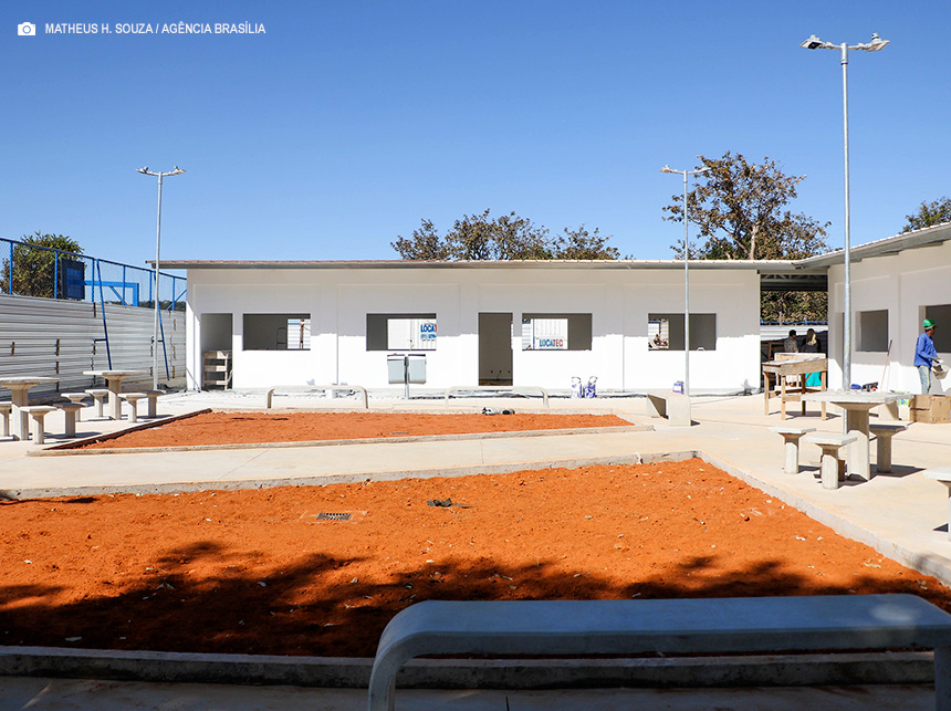 Educação: Construção de salas modulares na área rural do Paranoá deve criar 120 vagas no período integral