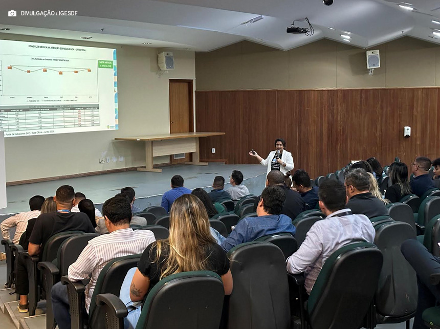 Gestores debatem indicadores de desempenho do 1º semestre do Hospital Regional de Santa Maria