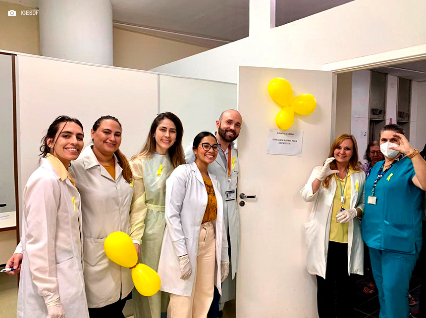 Julho Amarelo no Hospital de Base do Distrito Federal alerta para hepatites virais