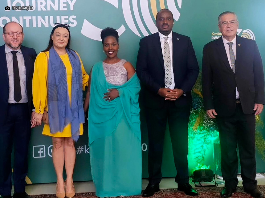 Kwibohora30: Embaixada de Ruanda no Brasil celebra 30º aniversário da Libertação de Ruanda