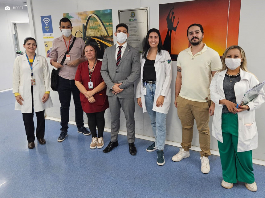 MPDFT realiza inspeção no transporte de pacientes do IGESDF