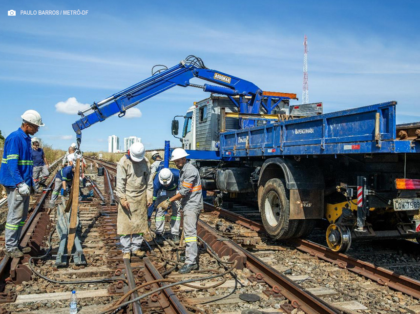 Metrô-DF faz manutenção em Ceilândia no próximo domingo: veja como fica a operação