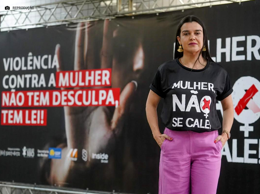Campanha ‘Mulher, Não se Cale!’ chega às feiras permanentes de Brasília para combater violência de gênero