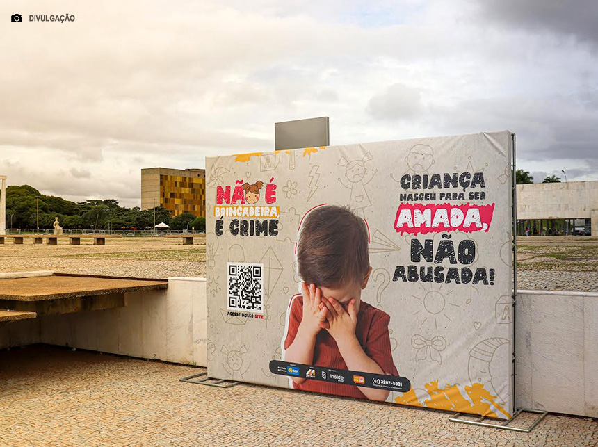 Campanha ‘Não é Brincadeira, é Crime!’ combate ao abuso infantil nos terminais rodoviários do Distrito Federal