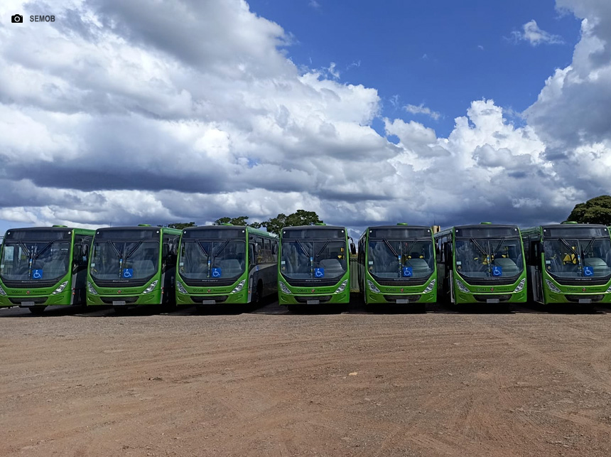 Região norte, Cruzeiro e Plano Piloto ganham 40 novos ônibus