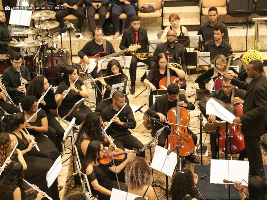 Orquestra se apresenta na Estação Central do Metrô-DF na sexta (12)