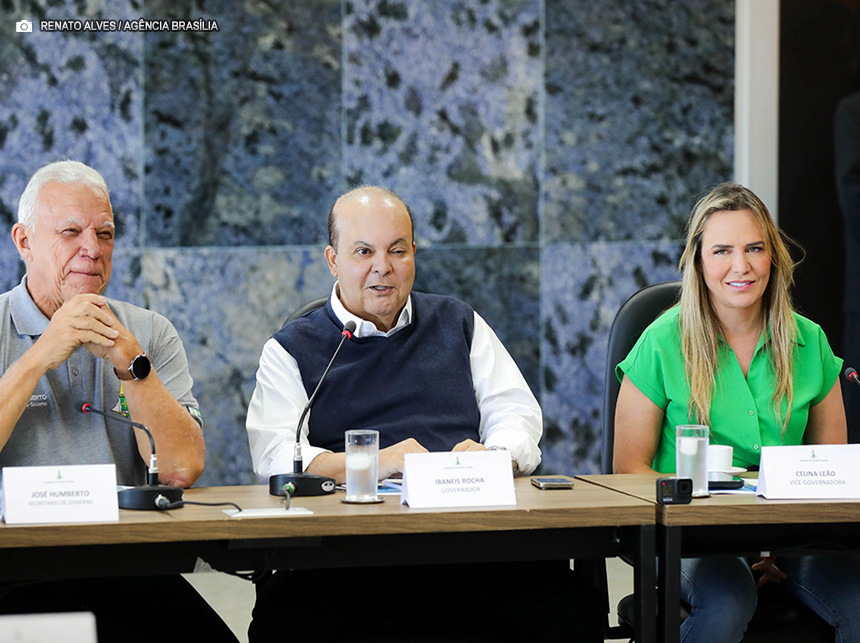 Ibaneis e Celina Leão definem planejamento de trabalho com administrações regionais