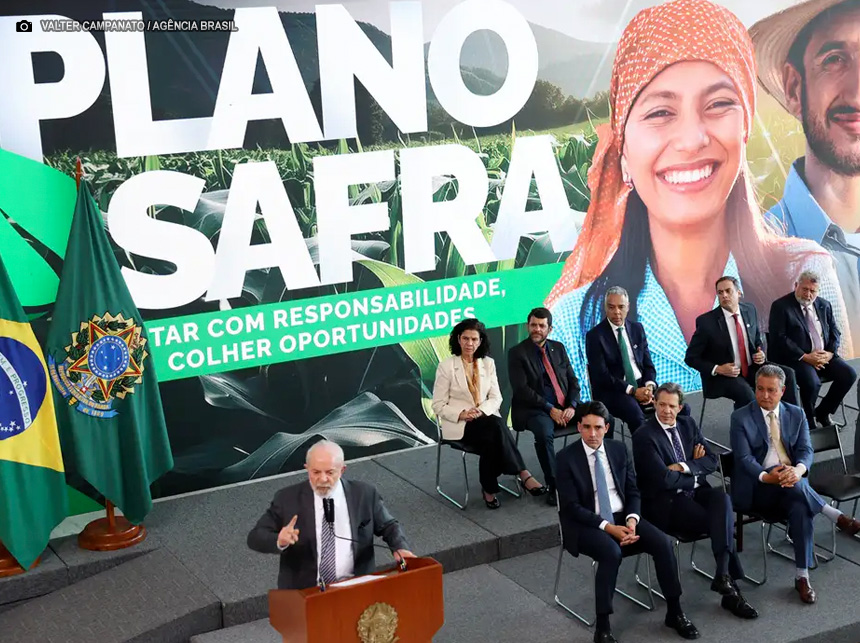 R$ 400 bilhões em 2024: Lula anuncia Plano Safra para grandes produtores rurais